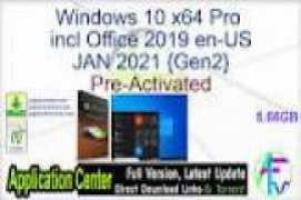 Windows 10 X64 Pro 21H1 incl Office 2019 pl-PL MAY 2021 {Gen2}